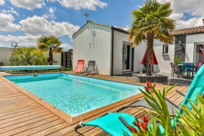 La Favorite - jardin minéral avec piscine
